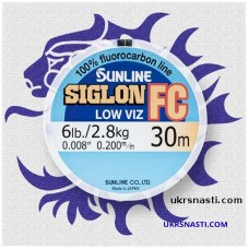 Флюорокарбон Sunline SIGLON FC 30 м Clear 0.310mm 6.1 кг